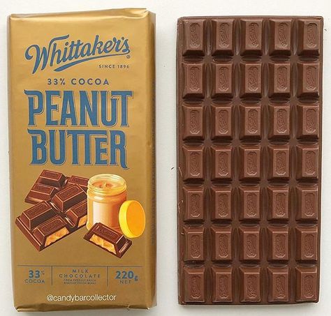 Whittakers Peanut Butter Chocolate Bar (new zealand) Whittakers Chocolate, Chocolate Logo, Peanut Butter Chocolate Bars, Peanut Butter Bars, Gift Inspo, Chocolate Packaging, Sweets Recipes, Chocolate Bar, Chocolate Peanut Butter