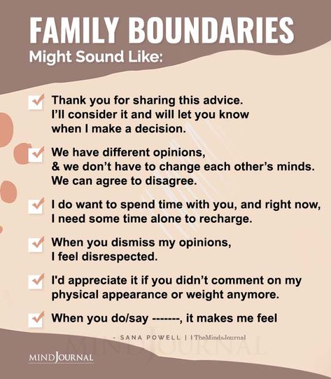 Setting Up Boundaries, What Boundaries Sound Like, Family Boundaries Parents, Boundaries Sound Like, Boundaries Quotes Families, Parent Boundaries, Boundary Phrases, Setting Boundaries With Parents, Healthy Boundaries Quotes