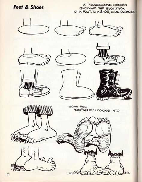 How to draw feet. via https://www.facebook.com/CartoonTips Cartoon Feet Drawing Character Design References, Cartoon Feet Design, Monster Feet Drawing, Feet Doodle, Cartoon Legs, Draw Cartoons, Feet Drawing, Life Drawing Reference, Feet Shoes