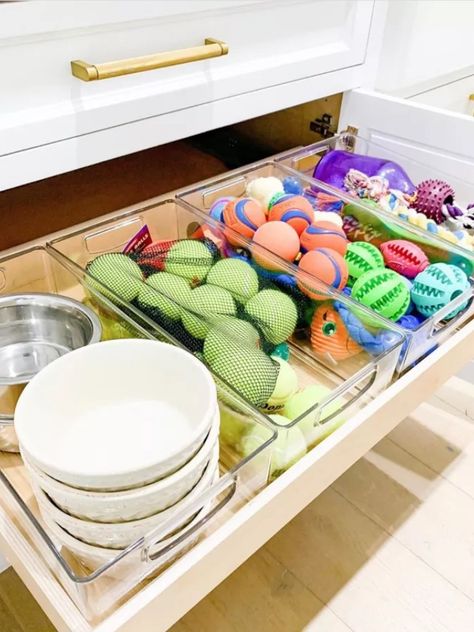 Natural Cleaning Recipes, Clear Bins, Pet Organization, House Organisation, Stuffed Animal Storage, Recipe Organization, Cleaning Recipes, Drawer Organizers, Entry Way