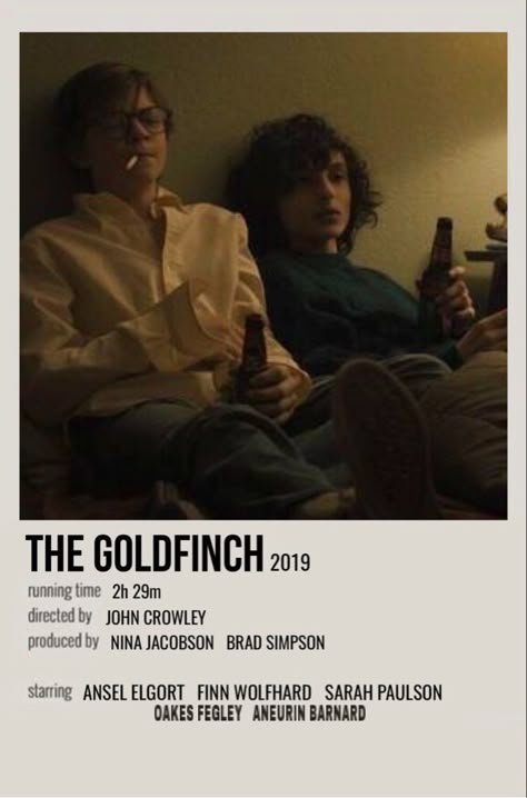 The Goldfinch Movie Poster, The Goldfinch Poster, Goldfinch Poster, Goldfinch Wallpaper, The Goldfinch Movie, Goldfinch Aesthetic, Goldfinch Movie, The Goldfinch Book, Indie Movie Posters