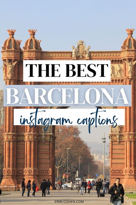 Unveil the beauty of Barcelona through mesmerizing Barcelona captions. Our collection of Barcelona quotes and Barcelona captions ensures your Instagram posts reflect the elegance and allure of this Spanish gem. Barcelona Captions Instagram, Spain Instagram Captions, Spain Captions Instagram, Tourist Quotes, Barcelona Quotes, Spain Quote, Barcelona Spain Aesthetic, Instagram Captions Travel, Barcelona Tourist