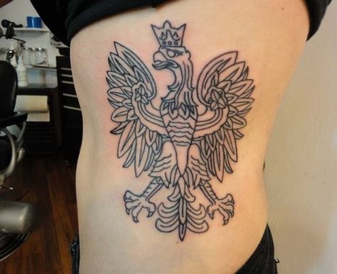 polish coat of arms – Tattoo Picture at CheckoutMyInk. Polish Eagle Tattoo, Falcon Tattoo, Crest Tattoo, Polish Tattoos, Polish Eagle, Small Butterfly Tattoo, Eagle Tattoos, Eagle Tattoo, American Traditional Tattoo