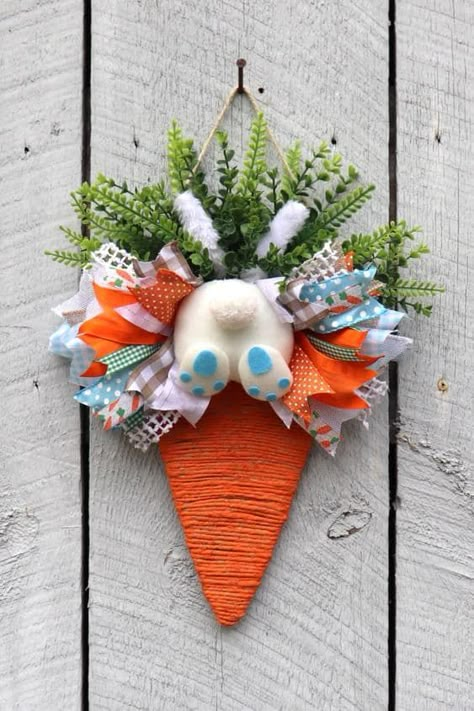 15 Dollar Tree Easter Crafts to Elevate Your Decor Dollar Tree Easter Decor, Easter Crafts Dollar Store, Dollar Tree Easter Crafts, Crafts Dollar Store, Easter Spring Wreath, Easter Wreath Diy, Diy Spring Wreath, Easter Craft Decorations, Spring Easter Crafts