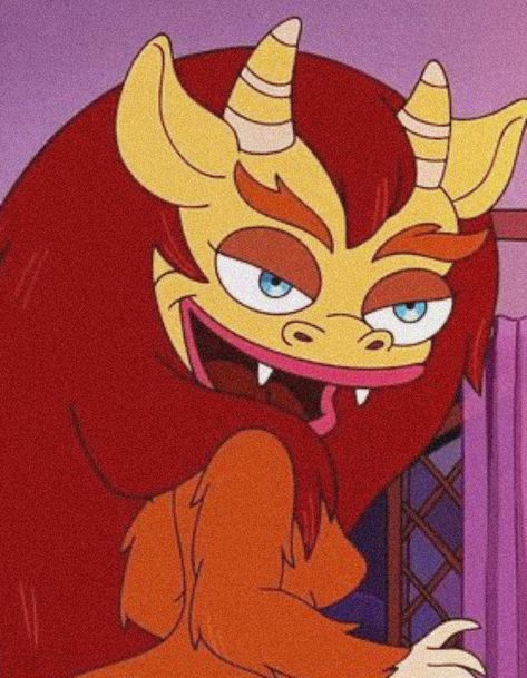 Big Mouth Connie Wallpaper, Big Mouth Aesthetic, Pablo Escobar Pictures, Connie Big Mouth, Hormone Monster, Character Paintings, Mc Wallpaper, Spongebob Funny, Pig Cartoon