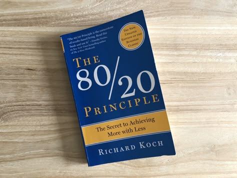 Notes on The 80/20 Principle. By Richard Koch | by Aidan Hornsby | Medium Best 100 Books Of All Time, 50 Books To Master 10 Skills, Books Atomic Habits, Smart Women Finish Rich Book, Girly Books, Intelligent Books, Book Seller, 80 20 Principle, Pareto Principle