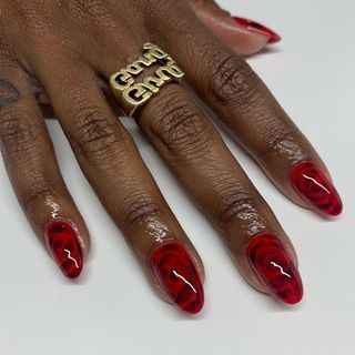 @nailedbytav • Instagram photos and videos Luv Nails, La Nails, Rose Tutorial, Seasonal Nails, Rose Nails, Art Pricing, Fabulous Nails, Nails Inspo, Nail Art Tutorial