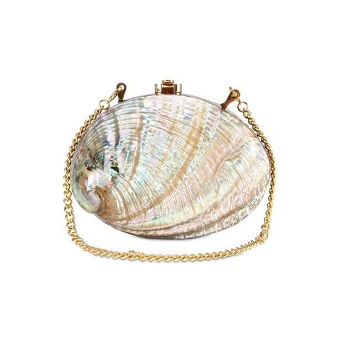 ROCIO - SHELL AND WOOD CLUTCH (780 CAD) found on Polyvore Seashell Purse, Wood Purse, Mermaid Purse, Mermaid Accessories, Shell Purse, Wooden Purse, Clasp Purse, Chain Purse, Shell Jewelry