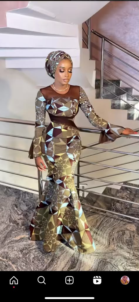 Afro Clothes, Nigerian Lace Styles Dress, Modest Dresses Fashion, Best African Dresses, African Fashion Skirts, Ankara Gown Styles, African Inspired Clothing, African Print Dress Designs, Dinner Dress Classy