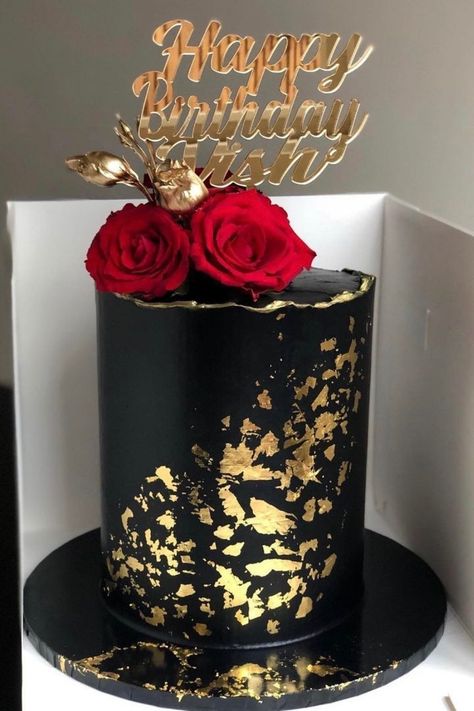 Women Birthday Cake Ideas, Cakes For Women Birthday, Birthday Cake Ideas Unique, Cake Ideas For Teens, Birthday Cake Ideas For Teens, Unique Birthday Cake Ideas, Birthday Cake Ideas For Adults Women, Women Birthday Cakes, Black And Gold Birthday Cake