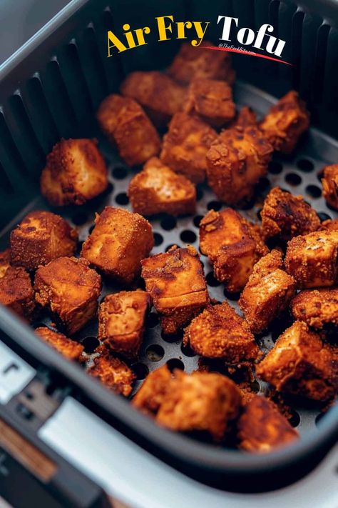 Crispy, flavorful air fryer tofu is easier than you think! Become a tofu master with this simple guide. Best Tofu Recipes Air Fryer, Airfry Tofu, Air Fryer Tofu Crispy, Tofu Air Fryer Recipes, Shredded Tofu Recipe, Air Fried Tofu, Air Fryer Tofu, Best Tofu Recipes, Weekend Recipes