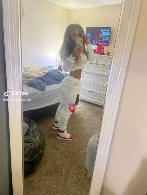 Fits With Cherry 11s, Jordan 11 Gratitude Outfit, Cherry 11s Outfit Ideas, Cherry 11s, Teens Outfits, Teen Swag Outfits, Baddie Fits, Cute Couple Outfits, Chill Fits