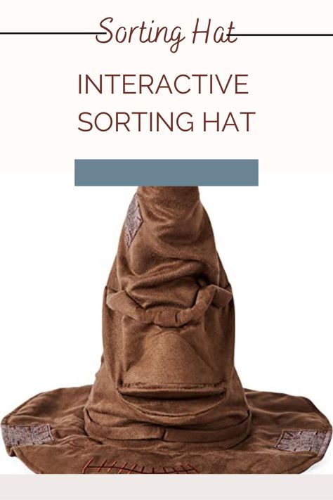 make the party more real, get this interactive Harry potter sorting hat! #harrypotter #hogwarts #gryffindor #ravenclaw #hufflepuff #slytherin #sortinghat #harrypottersortinghat #interactive #harrypotterbirthday #harrypotterbirthdayparty #harrypotterparty #harrypotterthemedparty #harrypottertheme #harrypotterkidsparty #harrypotterkidsbirthday #birthdayparty #birthday #party Hufflepuff Slytherin, Gryffindor Ravenclaw, Hogwarts Gryffindor, Harry Potter Sorting, Harry Potter Sorting Hat, Ravenclaw Hufflepuff, Harry Potter Theme Party, Harry Potter Birthday Party, Sorting Hat