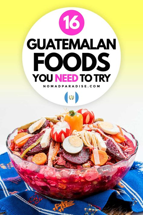 16 Guatemalan Foods You Need to Try Authentic Guatemalan Recipes, Guatemalan Christmas Food, Pepian Guatemala Recipes, Guatemalan Recipes Authentic, Guatemalan Enchiladas Recipe, Central American Recipes, Guatemalan Enchiladas, Guatemala Recipes, Traditional Guatemalan Food