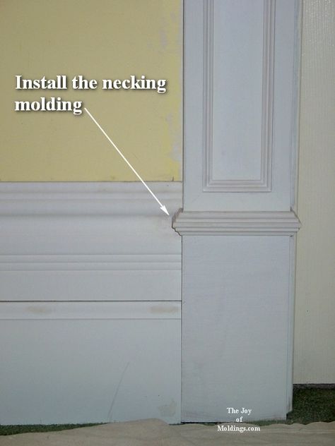 7-plinth-block-101-how-to-make Architrave Window, Diy Plinth, Plinth Blocks, Baseboard Trim, Arch Doorway, Door Molding, Trim Work, Door Trims, Grand Entrance