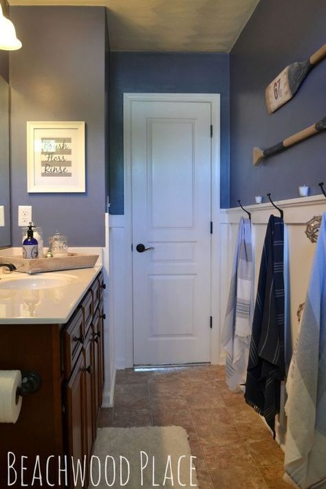 Sailing Bathroom Decor, Anchor Bathroom Decor, Seashell Bathroom, Plants Bathroom, Nautical Bathroom, Nautical Bathroom Decor, Bathroom Retreat, Nautical Bathrooms, Colors Schemes