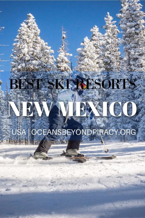 New Mexico Vacation, Best Ski Resorts, Go Skiing, New Mexico Usa, Ski Vacation, Ski Resorts, Mexico Vacation, Inclusive Resorts, Winter Vacation