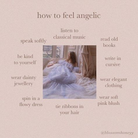 Etiquette And Manners, Act Like A Lady, Angel Aesthetic, Classy Aesthetic, Princess Aesthetic, Girl Tips, Self Care Activities, Self Improvement Tips, Divine Feminine