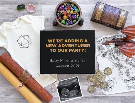 Nerdy Baby Announcement, Baby Wise, Rebecca Miller, Dragon Nursery, Nerdy Baby, Baby Prep, Star Baby Showers, Reveal Ideas