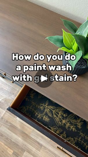 124 reactions · 29 comments | I was asked how I do a paint wash with a gel stain.  This is how I did it for my latest dresser.  I love the added dimension a paint wash and gel stain give wood.  I also know that most of the time a stained and painted wood combo sells for more so I love to do it when I feel the piece works well with the combo. 

Have you tried a paint wash/gel combo?  What do you think of it?

Let me know if you have any questions!!

Dresser painted in Sherwin Williams Black Magic and stained in Varathane gel stain dark walnut

#sherwinwilliams #varathanewoodstain #furnituremakeover #furnitureflipper | Kara Tasi  Furniture Flipping / Home DIY on a budget | Robin-Huws · Made It Out (Instrumental) Sherwin Williams Black Magic, Sherwin Williams Black, Stain Over Paint, Varathane Wood Stain, Paint Wash, Tan Paint, Dresser Painted, Refinish Furniture, William Black