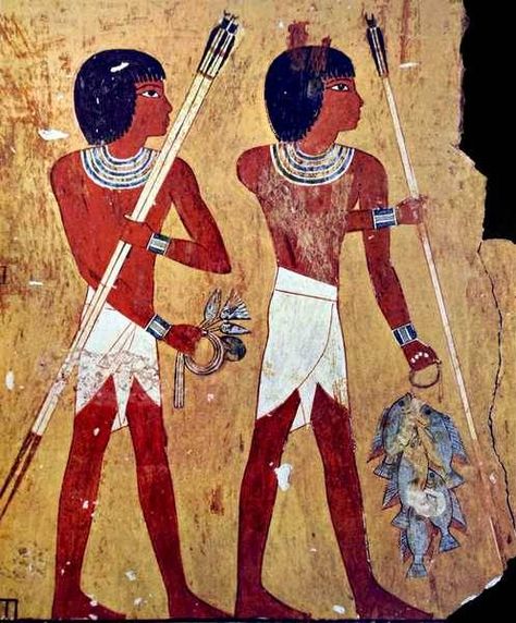 Archaeology & Art on Twitter: "Detail from a Fishing Scene, Tomb of Qenamun (TT93), reign of Amenhotep II. Sheikh Abd el-Qurna, West Thebes. New Kingdom, 18th Dynasty, ca. 1427-1400 BC.… https://t.co/7PV9yJfEAF" Egypt Clothing, Ancient Egyptian Fashion, Ancient Egyptian Clothing, Egyptian Men, Egyptian Era, Kemet Egypt, Egypt Museum, Egyptian Fashion, Egypt Fashion