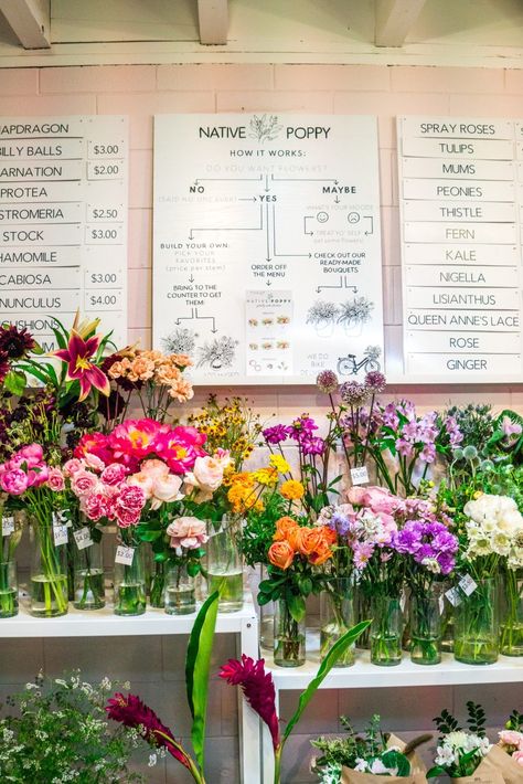 Flower Bar Ideas: Elevating Events with Floral Creativity Small Business Flower Shop, Florist Coffee Shop, Floral Shop Design, Flower Studio Interior, Coffee Flower Shop, Small Flower Shop Interiors, Floral Shop Interior, Coffee And Flower Shop, Pop Up Flower Shop