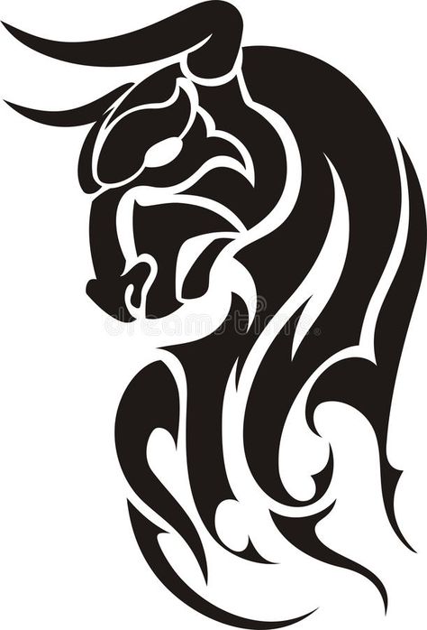 Ox Tattoo, Taurus Bull Tattoos, Bull Tattoo, Flame Tattoo, Maori Tattoos, Taurus Bull, Bull Tattoos, Bull Art, Taurus Tattoos