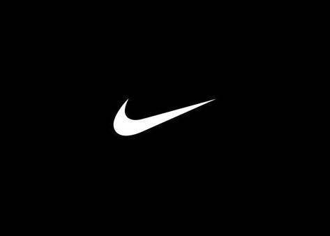 Black Nike Wallpaper, Nike Wallpaper, Black Nike, Nike Logo, Black Background, I Hope, Nike, Black