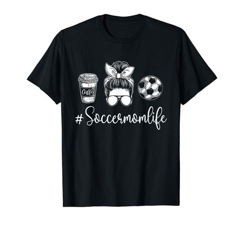 PRICES MAY VARY. Are you a Soccer Player? Are you looking for a Design for a Soccer Ball Player or anyone who is passionate about soccer and shows support for all soccer players? Perfect for all professional soccer players who are actively competing in a tournament. This Soccer design is an exclusive novelty design. Grab this Soccer design for Soccer Fans, Sports Lovers, Soccer Tournament Players, Soccer Athletes, or Soccer Enthusiasts. Also perfect for soccer moms and soccer dads Lightweight, C Soccer Mom Gear, Funny Soccer Shirts, Soccer Moms, Soccer Design, Soccer Tournament, Soccer Season, Soccer Fan, Professional Soccer, Soccer Life