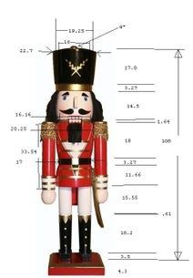 How To Make A Nutcracker Soldier, Traditional Nutcracker, Christmas Toy Soldiers, Nut Crackers, Nutcracker Decor, Nutcracker Christmas Decorations, Wooden Nutcracker, Christmas Soldiers, Christmas Nutcrackers