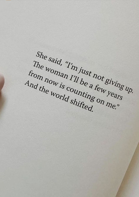 I love this so much.

The longest and most important conversation you have in this life is with yourself.

This quote can speak to so many areas of your life. Apply it to your health and it's gold.

No one has perfect days, but refusing to quit on yourself changes the game.

Something shifts.

Let me know who refuses to quit.

Put it in the comments. "I'm not giving up" Not Giving Up, Perfect Days, Giving Up, You Changed, Let Me Know, The Game, Life Is, Let Me, I Love