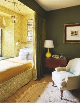 Page 285 Salvesen Graham, Colefax Fowler, Snow Showers, Bunk Rooms, Bedroom Bliss, Yellow Bedroom, Home Decoration Ideas, Bathroom Design Luxury, Designer Maternity