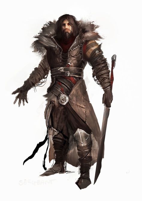 Bandit Character Art, Rpg Character Art, Npc Art, Pathfinder Character, Character Design Cartoon, Dnd Character Art, D D Character Ideas, Heroic Fantasy, Rpg Ideas