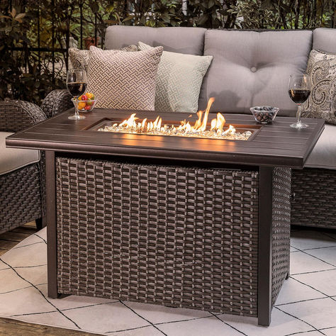 Entertaining Patio, Courtyard Terrace, Patio Entertaining, Outdoor Fire Pit Table, Tabletop Firepit, Dream Patio, Gas Fire Table, Propane Fire Pit Table, Gas Fire Pit Table