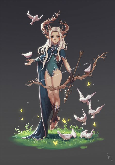 Elf Character Design Female, Elf Warrior Female, D&d Character Design, Eladrin Female, Eladrin Elf, Illustration Design Graphique, Elf Warrior, Elf Characters, Character Design Challenge