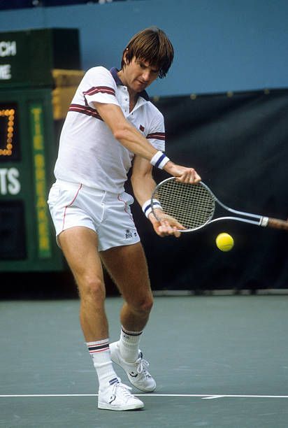 John Newcombe, Jimmy Connors, Tennis Whites, Tennis Legends, Lawn Tennis, Vintage Tennis, Mens Tennis, Vogue Germany, Sport Tennis