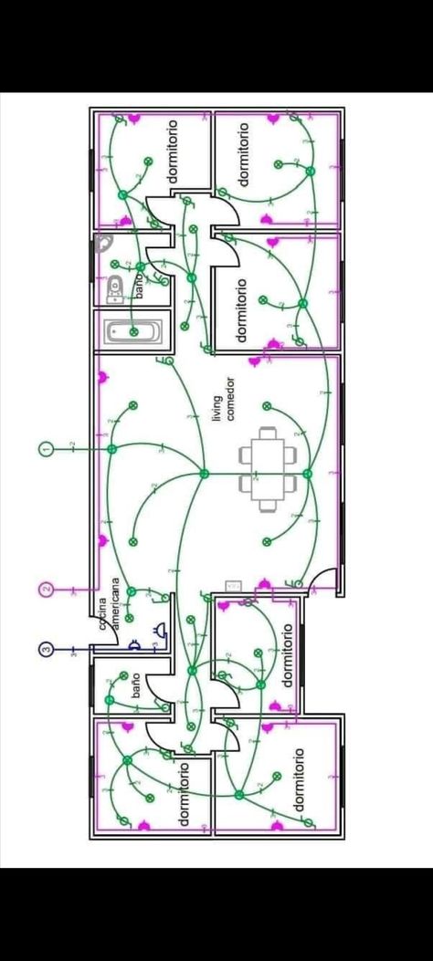 Electric Plan, Teenager Bedroom Design, Basic Electrical Wiring, Home Electrical Wiring, House Wiring, Electrical Layout, Electronic Schematics, Furniture Details Design, Plumbing Installation