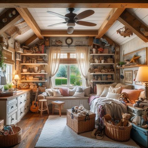 Living a cozy cottage life 😍🌿 Made with AI #homedecoration #homeinspiration #cluttercore #cottage #cottagecore #cottagedecor #cottagevibes #ai #aiinterior #aiart #rusticdecor #summer #summervibes Cluttered Cottage, Living Room Realistic, Cottagecore House Interior, Cottagecore Room Ideas, Cottagecore Homes, Cottagecore Living Room, Cottage Home Interior, Cottagecore House, Cottagecore Living