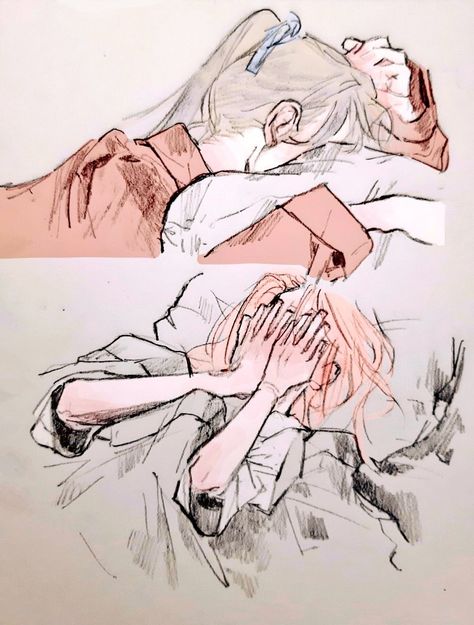 Couple Poses Drawing, Oc Drawings, Lesbian Art, Yuri Anime, Anime Girlxgirl, Couple Drawings, Art Anime, Drawing Poses, Drawing Reference Poses