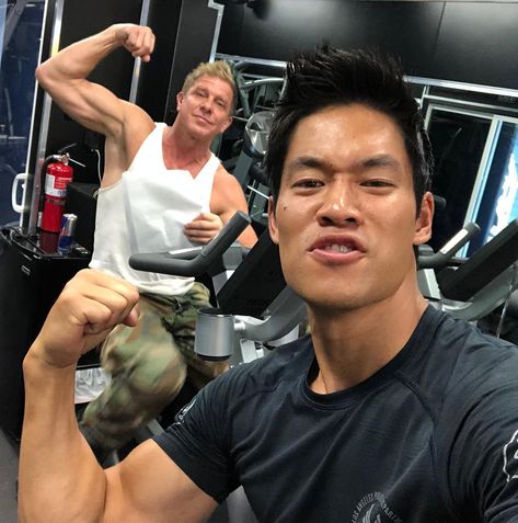 Kenny Johnson on Instagram: “Got your tickets to the gun show? 💪🏼 #SWAT @davidbradleylim @swatcbs” David Lim, Kenny Johnson, Friends Actors, Michael Weatherly, Swat Team, Cop Show, Shemar Moore, King Of Fighters, Sharp Dressed Man