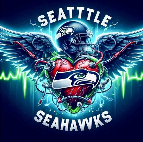 Seattle Seahawks Wallpaper, Seahawks Wallpaper, Seahawks Funny, Gnome Wallpaper, Nfl Wallpaper, Sympathy Poems, Dtf Designs, Seattle Seahawks Logo, Football Usa