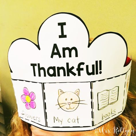 Kindergarten Thanksgiving Crafts, Elementary Crafts, November Teaching Ideas, Thankful Activities, Thanksgiving Activities For Kindergarten, November Ideas, Thanksgiving Kindergarten, Thanksgiving School, Thanksgiving Writing