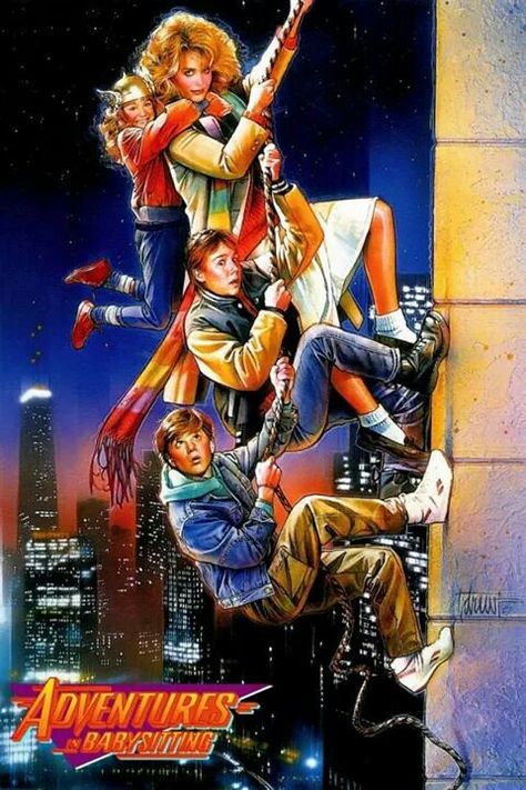 Adventures In Babysitting Adventures In Babysitting 1987, George Newbern, 80s Movie Posters, Chris Columbus, Adventures In Babysitting, Elisabeth Shue, Baby Sitting, 80s Movies, Movie Poster Art