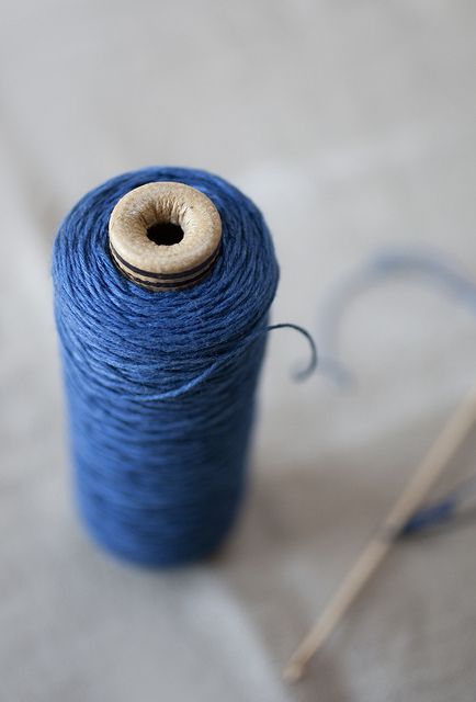 Untitled | Flickr - Photo Sharing! Thread Aesthetic, Couture Aesthetic, Yves Klein Blue, Color Dream, Indigo Shibori, Ribbon Yarn, Types Of Yarn, Plum Color, Klein Blue