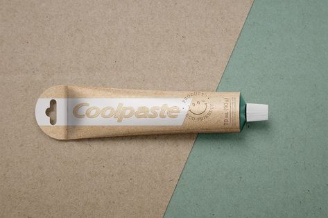 Sustainable Packaging Concept for Toothpaste (student) - World Brand Design Society Eco Packaging Design, Packaging Concept, Cosmetic Packaging Design, Eco Packaging, Brand Creation, Biodegradable Packaging, Eco Design, Bottle Packaging, Sustainable Packaging