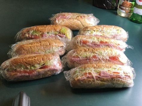 Kmart Deli Sandwiches, Kmart Cafeteria Recipes, Kmart Recipes, Kmart Sub Sandwich, K Mart Subs, Kmart Subs, Sub Recipes, Frozen Coke, Deli Recipes