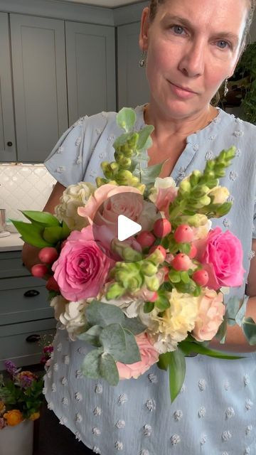 Audra Chalfant on Instagram: "Making your own bouquets is a cost savings and very rewarding.  I quite enjoy making them and share with you so you can consider trying it as well!  #bouquet #homecoming #flowers #design #designer #diy" Boujee Flower Bouquet, Making Your Own Flower Bouquet, Diy Flower Bouquet Homecoming, How To Make Prom Flowers Bouquet, Make Your Own Homecoming Bouquet, How To Make A Small Prom Bouquet, Floral Bouquets Diy, How To Make Hoco Bouquet, How To Make Fresh Flower Bouquets