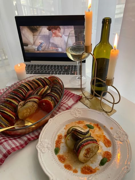 Ratatouille Ratatouille Dinner Party, Ratatouille Dinner And A Movie, Ratatouille Movie Night, Ratatouille Restaurant, Ratatouille Aesthetic, Ratatouille Birthday, Ratatouille Party, Ratatouille Movie, Movie Night Aesthetic