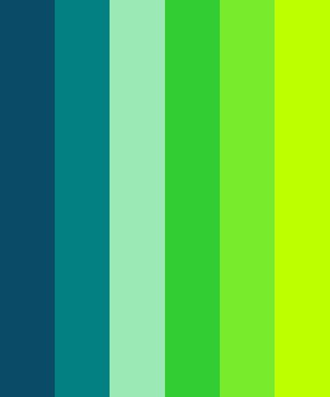 Lime Green and Teal Color Palette Green Lime Color Palette, Lime Green Pallete, Lime Green Color Pallete, Color Palette With Neon Green, Color Palette Lime Green, Illustrator Color Palette, Neon Green Color Combinations, Lime Green Colour Palette, Teal And Green Color Palette