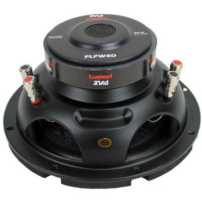 2) PYLE PLPW8D 8" 1600W Dual Voice Coil 4-Ohm Car Audio Subwoofers Speakers Car Audio Subwoofers, Subwoofer Speaker, Car Subwoofer, Car Audio Systems, Mp3 Players, Audio Speakers, Car Stereo, Audio System, Black Steel